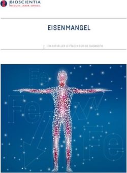 EISENMANGEL EIN AKTUELLER LEITFADEN FÜR DIE DIAGNOSTIK - Bioscientia