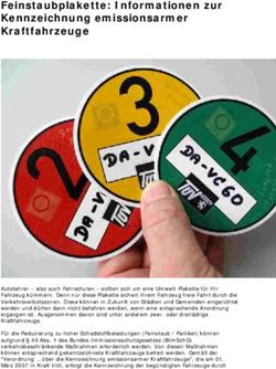 Feinstaubplakette: Informationen zur Kennzeichnung emissionsarmer Kraftfahrzeuge