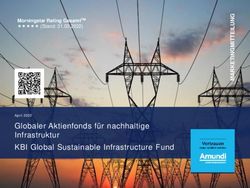 Globaler Aktienfonds f&uuml;r nachhaltige Infrastruktur KBI Global Sustainable Infrastructure Fund - Morningstar Rating GesamtTM (Stand: 31.03.2022)