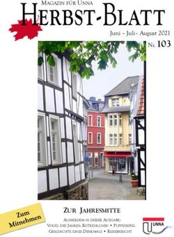 Nr. 103 Juni - Juli-August 2021 - ZUR JAHRESMITTE - Kreisstadt Unna