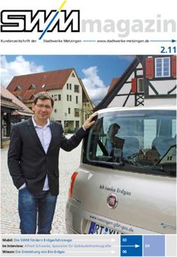Magazin 2 11 - Stadtwerke Metzingen