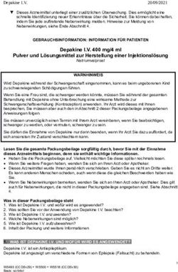 Depakine I.V. 400 mg/4 ml - Pulver und L&ouml;sungsmittel zur Herstellung einer Injektionsl&ouml;sung - FAGG