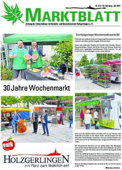 Marktblatt - Handels und Gewerbeverein Holzgerlingen eV