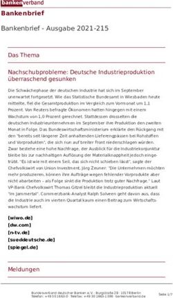 Bankenbrief Bankenbrief - Ausgabe 2021-215 - Das Thema Nachschubprobleme: Deutsche Industrieproduktion &uuml;berraschend gesunken - Bundesverband ...