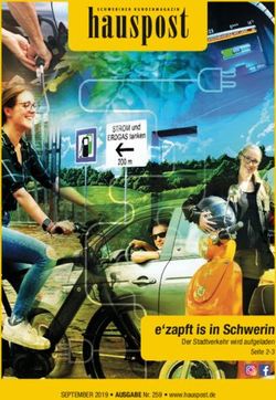 E'zapft is in Schwerin - Der Stadtverkehr wird aufgeladen Seite 2-3 SEPTEMBER 2019 AUSGABE Nr. 259 www.hauspost.de