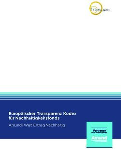 Europ&auml;ischer Transparenz Kodex f&uuml;r Nachhaltigkeitsfonds - Amundi Welt Ertrag Nachhaltig