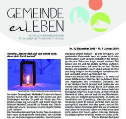 Advent: "Mache dich auf und werde licht, denn dein Licht kommt" - Katholische ...