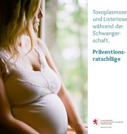 Pr&auml;ventions-ratschl&auml;ge - Toxoplasmose und Listeriose w&auml;hrend der Schwanger-schaft - SANTE.lu