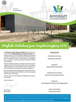 Herzliche Einladung zum Neujahrsempfang 2020 - Gemeinde Weissach