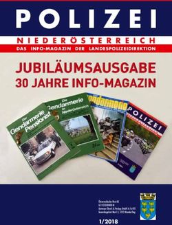 DAS INFO-MAGAZIN DER LANDESPOLIZEIDIREktION - Polizei Polizei