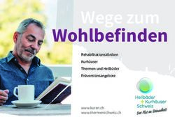 Wohlbefinden Wege zum - Rehabilitationskliniken Kurh&auml;user Thermen und Heilb&auml;der Pr&auml;ventionsangebote - cloudfront.net