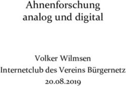 Ahnenforschung analog und digital - Volker Wilmsen Internetclub des Vereins B&uuml;rgernetz 20.08.2019