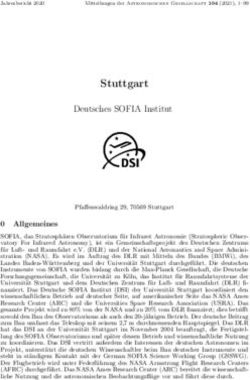 Stuttgart Deutsches SOFIA Institut - Astronomische Gesellschaft