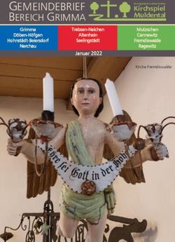 GEMEINDEBRIEF BEREICH GRIMMA - Kirchspiel Muldental - Kirchgemeinde Grimma