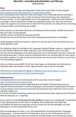 &Uuml;bersicht - Anmeldung Bundesl&auml;nder und Planung