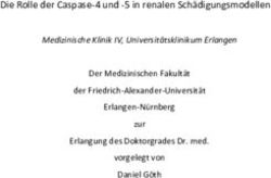 Die Rolle der Caspase-4 und -5 in renalen Sch&auml;digungsmodellen - OPUS 4