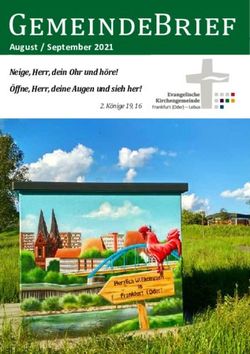 August / September 2021 - Neige, Herr, dein Ohr und höre! Öffne, Herr, deine Augen und sieh her! - Neige, Herr, dein Ohr und höre ...
