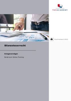 Bilanzsteuerrecht - Tax Academy