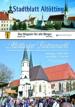 Alt&ouml;ttinger Fastenmarkt - Stadtblatt Alt&ouml;tting - Stadt Alt&ouml;tting