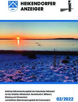 HEIKENDORFER ANZEIGER - Amtliches Bekanntmachungsblatt des Ostseebades Heikendorf mit den Ortsteilen Altheikendorf, Neuheikendorf, Möltenort ...