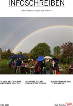 INFOSCHREIBEN - 10 JAHRE HALLE 710 / HIGH-LIGHTS IN DER HALLE 710 - Stadt Winterthur