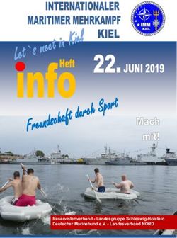 Reservistenverband - Landesgruppe Schleswig-Holstein Deutscher Marinebund e.V - Landesverband NORD - Heft