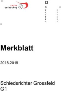 Merkblatt Schiedsrichter Grossfeld G1 - Swiss Unihockey