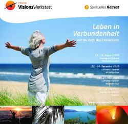 Leben in Verbundenheit - Spirituelles Retreat - Visionswerkstatt
