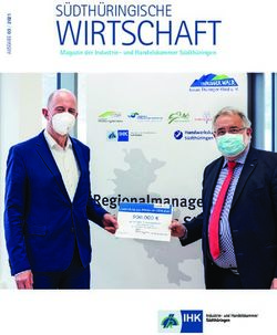 WIRTSCHAFT S&Uuml;DTH&Uuml;RINGISCHE - Magazin der Industrie- und Handelskammer S&uuml;dth&uuml;ringen - IHK S&uuml;dth&uuml;ringen