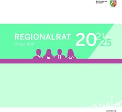 21 2520 bis REGIONALRAT - D&uuml;sseldorf - Bezirksregierung D&uuml;sseldorf