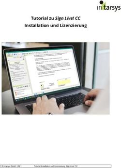 Installation und Lizenzierung - Tutorial zu Sign Live! CC - intarsys