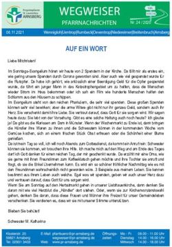 AUF EIN WORT - Pfarrei Deutschland