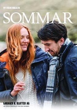 GARAGER R. BLATTER AG - MY VOLVO MAGAZIN - blatter-burgdorf.ch