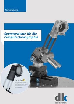 Spannsysteme f&uuml;r die Computertomographie - Fixiersysteme - CT-Scan - dk FIXIERSYSTEME