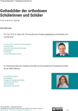 Gottesbilder der orthodoxen Sch&uuml;lerinnen und Sch&uuml;ler
