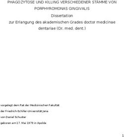 PHAGOZYTOSE UND KILLING VERSCHIEDENER ST&Auml;MME VON PORPHYROMONAS GINGIVALIS