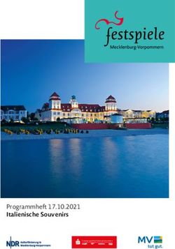 Programmheft 17.10.2021 Italienische Souvenirs - Festspiele ...