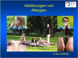 Abklärungen von Allergien - ArthurHelbling