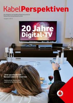 20 Jahre Digital-TV KabelPerspektiven