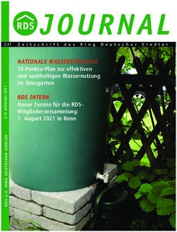 RDS JOURNAL - Ring Deutscher Siedler eV