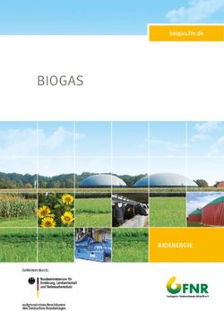 BIOGAS - BIOENERGIE - Fachagentur ...