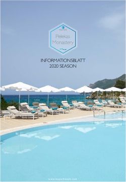 INFORMATIONSBLATT 2020 SEASON - Mayor Pelekas ...