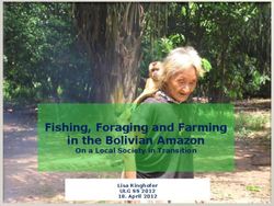 Fishing, Foraging and Farming in the Bolivian Amazon - On a Local Society in Transition
