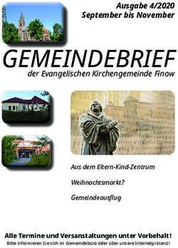GEMEINDEBRIEF - kirche-finow.de