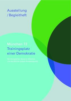 Ausstellung / Begleitheft M&uuml;nchen 72 Trainingsplatz einer Demokratie
