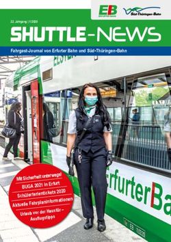 Mit Sicherheit unterwegs! BUGA 2021 in Er fur t Sch&uuml;lerferientickets 2020 Aktuelle Fahrplaninformationen Urlaub vor der Haust&uuml;r - Ausflugstipps