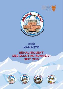नमस त NAMASTE NEPALPROJEKT DES SCOUTING BONN E.V. SEIT 2013 - Scouting Bonn eV