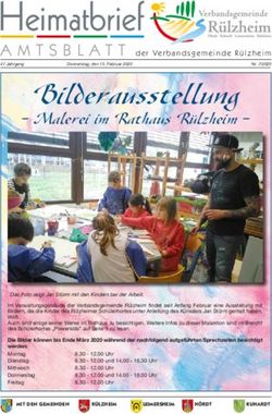 Heimatbrief - der VG R&uuml;lzheim