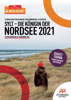 NORDSEE 2021 ZUSATZ-TERMIN - WEGEN GROSSER NACHFRAGE - Stiftungsfamilie