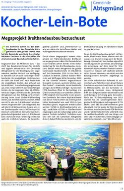 Kocher-Lein-Bote - Gemeinde ...